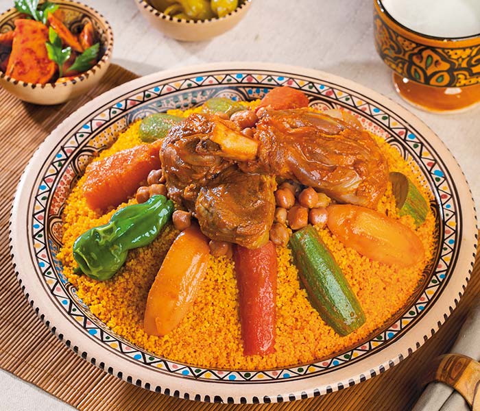 Coucous Diari with lamb